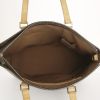 Louis Vuitton Mezzo shopping bag in monogram canvas and natural leather - Detail D2 thumbnail