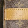Bolsa de viaje Louis Vuitton Keepall 50 cm en lona Monogram y cuero natural - Detail D4 thumbnail