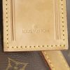 Sac de voyage Louis Vuitton Keepall 60 cm en toile monogram et cuir naturel - Detail D3 thumbnail