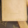 Sac de voyage Louis Vuitton Keepall 60 cm en toile monogram et cuir naturel - Detail D4 thumbnail