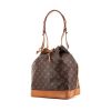 Shopping bag Louis Vuitton Grand Noé in tela monogram e pelle naturale - 00pp thumbnail
