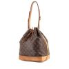 Louis Vuitton Grand Noé shopping bag in monogram canvas and natural leather - 00pp thumbnail