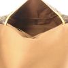 Louis Vuitton Saumur large model shoulder bag in brown monogram canvas and natural leather - Detail D4 thumbnail