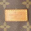 Sac bandoulière Louis Vuitton Saumur grand modèle en toile monogram et cuir naturel - Detail D4 thumbnail