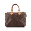 Louis Vuitton Speedy 25 cm handbag in monogram canvas and natural leather - 360 thumbnail