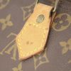 Borsa Louis Vuitton Speedy 30 in tela monogram e pelle naturale - Detail D4 thumbnail