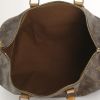 Bolso de mano Louis Vuitton Speedy 40 en lona Monogram marrón y cuero natural - Detail D2 thumbnail