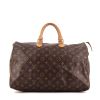 Louis Vuitton Speedy 40 handbag in brown monogram canvas and natural leather - 360 thumbnail