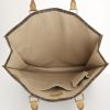 Bolso Cabás Louis Vuitton Sac Plat en lona Monogram revestida y cuero natural - Detail D2 thumbnail