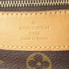 Louis Vuitton shopping bag in monogram canvas and natural leather - Detail D3 thumbnail