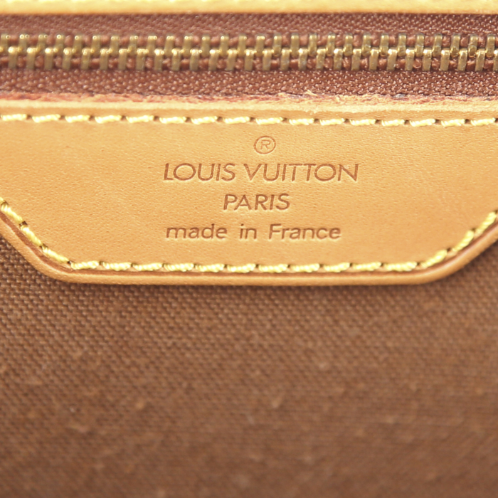 Sac à main Louis Vuitton Bel Air grand modèle en toile monogram et cuir naturel - Detail D4
