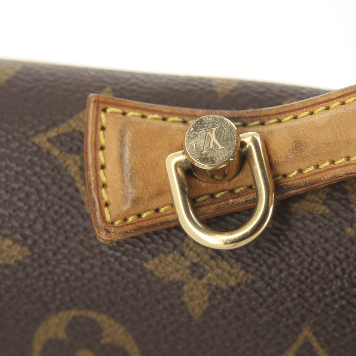 Borsa Louis Vuitton Bel Air modello grande in tela monogram e pelle naturale - Detail D5
