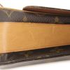 Louis Vuitton Cartouchiére medium model shoulder bag in monogram canvas and natural leather - Detail D4 thumbnail