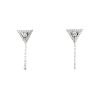 Messika Théa earrings in 14 karat white gold and diamonds - 00pp thumbnail