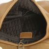 Dior Saddle bag worn on the shoulder or carried in the hand in gold grained leather - Detail D2 thumbnail