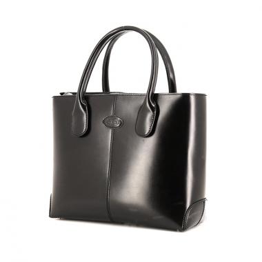 Bolso de mano Tod's D-Bag en charol negro