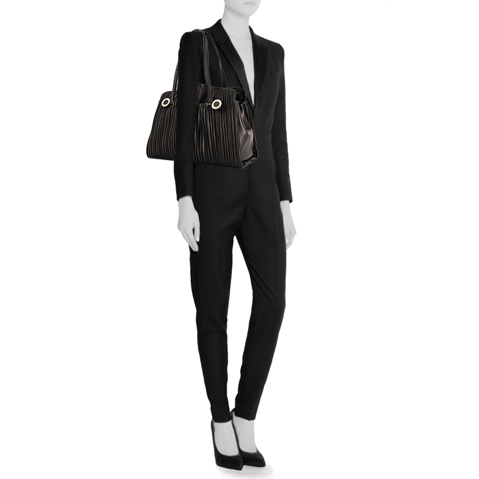 Bulgari Plissé Handbag 335649 | Collector Square