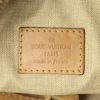 Bolso de mano Louis Vuitton Trouville en lona Monogram marrón y cuero natural - Detail D4 thumbnail