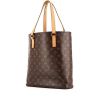 Louis Vuitton shopping bag in monogram canvas and natural leather - 00pp thumbnail