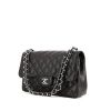 Bolso de mano Chanel Timeless jumbo en cuero granulado acolchado negro - 00pp thumbnail