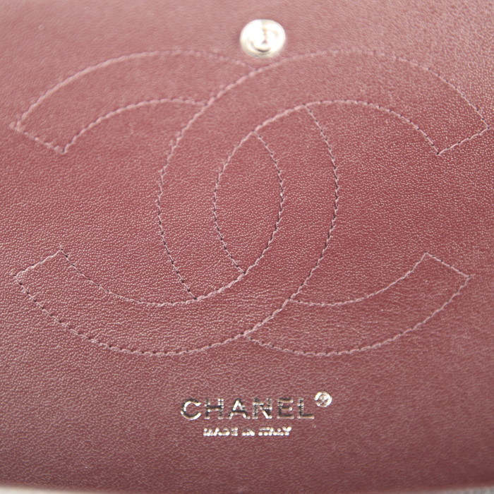 Borsa Chanel Timeless jumbo in pelle martellata e trapuntata nera - Detail D4