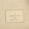 Borsa Louis Vuitton Louis Vuitton Editions Limitées in tela beige decorazioni in metallo dorato e pelle bianca - Detail D3 thumbnail