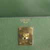 Hermes Kelly 32 cm handbag in green epsom leather - Detail D4 thumbnail