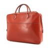 Borsa portadocumenti Hermes Plume in pelle box rossa - 00pp thumbnail