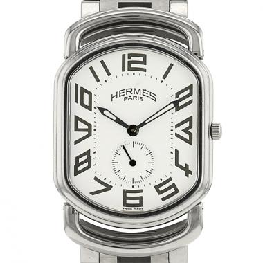 Reloj Hermes Rallye de acero Ref :  RA1.810 Circa  2000