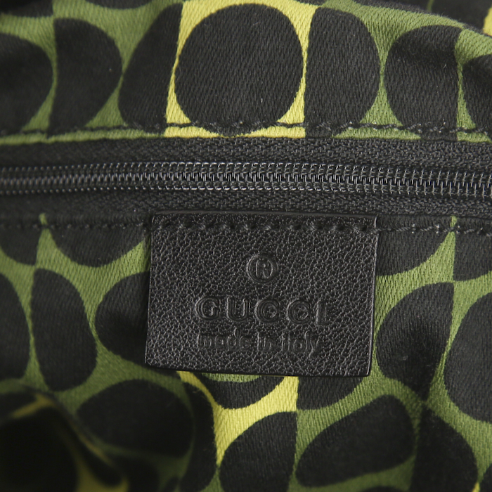 Gucci Princy handbag in black leather - Detail D3