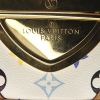 Bolso de mano Louis Vuitton Beverly en lona Monogram multicolor blanca y cuero natural - Detail D4 thumbnail