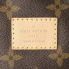Bolso bandolera Louis Vuitton Saumur modelo pequeño en lona Monogram y cuero natural - Detail D4 thumbnail