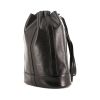 Louis Vuitton Randonnée shopping bag in black epi leather - 00pp thumbnail