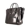 Celine Luggage large model handbag in black vinyl - 00pp thumbnail