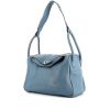 Hermes Lindy 34 handbag in blue jean togo leather - 00pp thumbnail