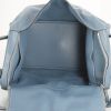 Hermes Lindy 34 handbag in blue jean togo leather - Detail D2 thumbnail