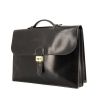 Hermes Sac à dépêches briefcase in black box leather - 00pp thumbnail