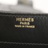 Hermes Sac à dépêches briefcase in black box leather - Detail D4 thumbnail