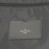 Louis Vuitton Pegase 50 soft suitcase in grey and black damier canvas and black leather - Detail D3 thumbnail