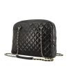 Bolso para llevar al hombro o en la mano Chanel Grand Shopping en cuero acolchado negro - 00pp thumbnail