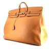 Hermes Haut à Courroies travel bag in natural leather - 00pp thumbnail