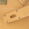 Hermes Haut à Courroies travel bag in natural leather - Detail D4 thumbnail