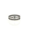 Vintage ring in white gold and diamond of 0,70 carat - 360 thumbnail