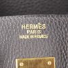 Sac à main Hermes Birkin 35 cm en cuir togo bleu-marine - Detail D3 thumbnail