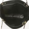 Chanel Grand Shopping shopping bag in black smooth leather and black quilted leather - Detail D2 thumbnail