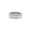 Flexible Chanel Ultra small model ring in white gold and ceramic - 00pp thumbnail