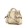 Miu Miu Vitello small model shoulder bag in beige leather - 00pp thumbnail