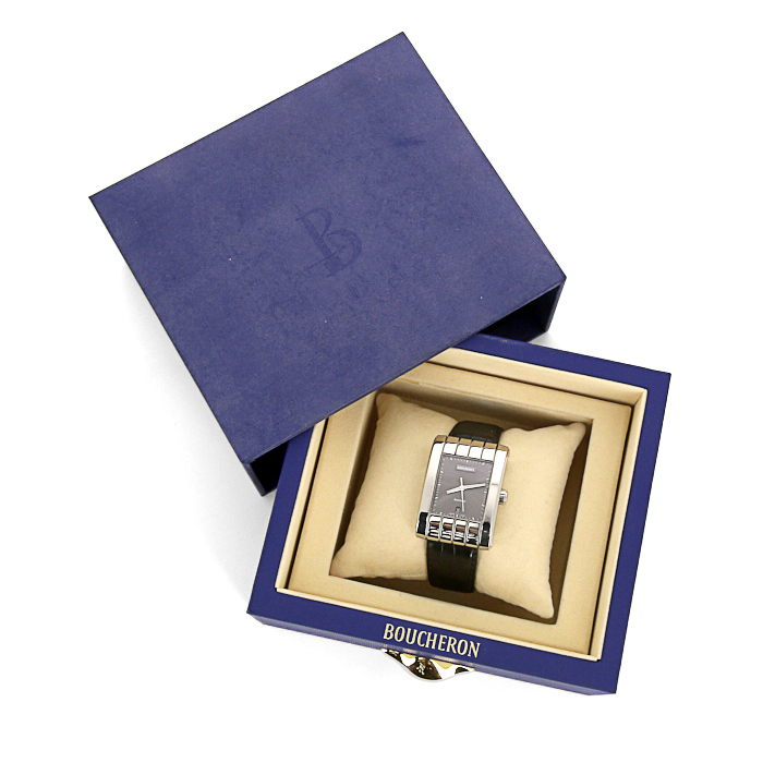 Reloj Boucheron Reflet  modelo grande de acero - Detail D2