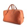 Hermes Victoria travel bag in brown togo leather - 00pp thumbnail