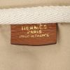 Bolsa de viaje Hermes Victoria en cuero togo color camel - Detail D3 thumbnail